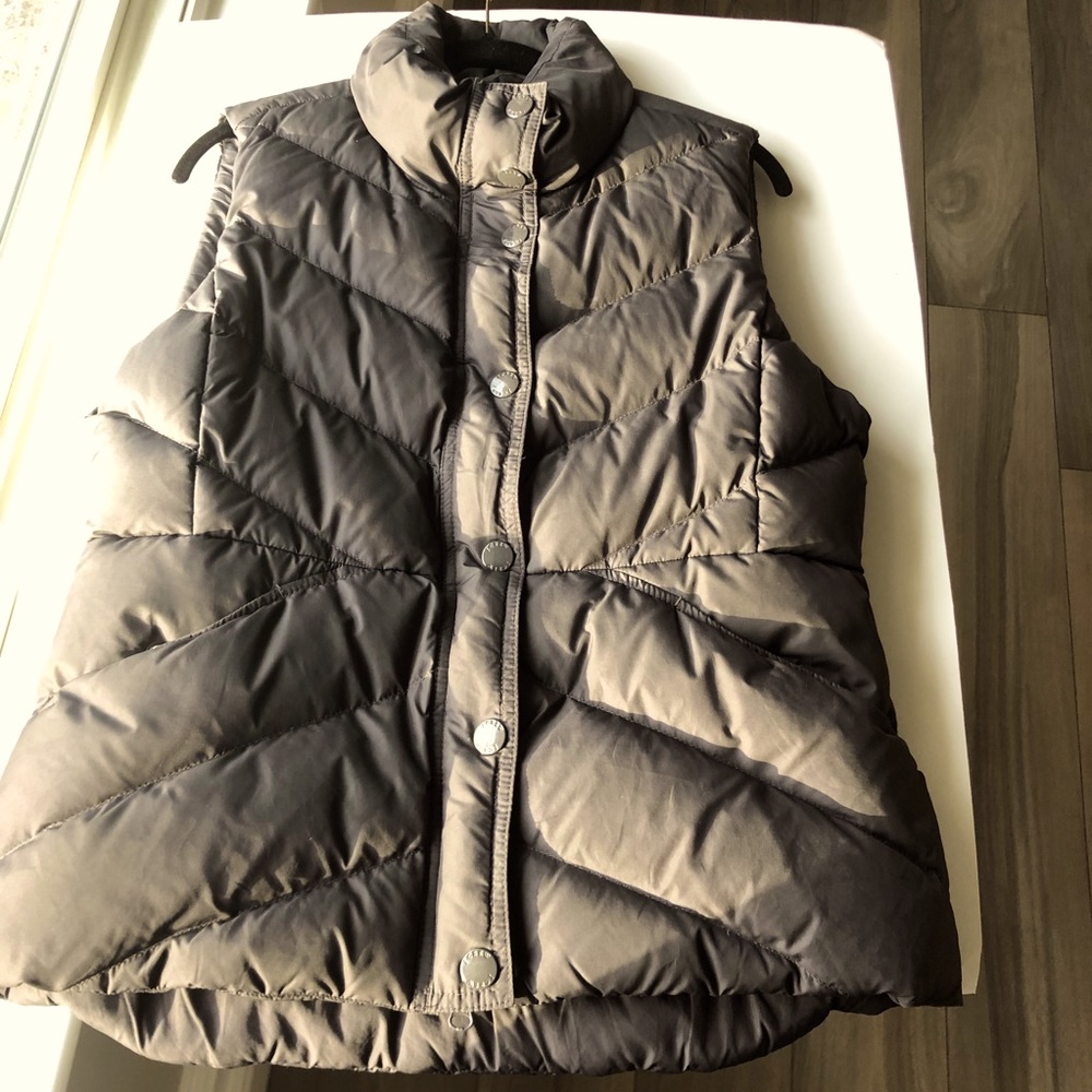 J. Crew Down Vest Sherpa Sz M